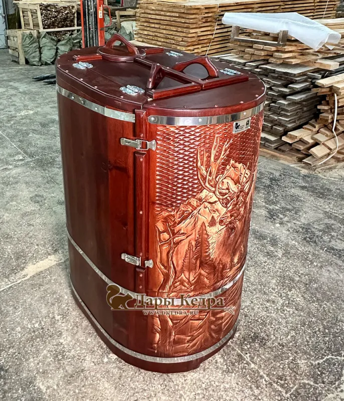 Кедровая бочка (фитобочка) «Лесной Олень»